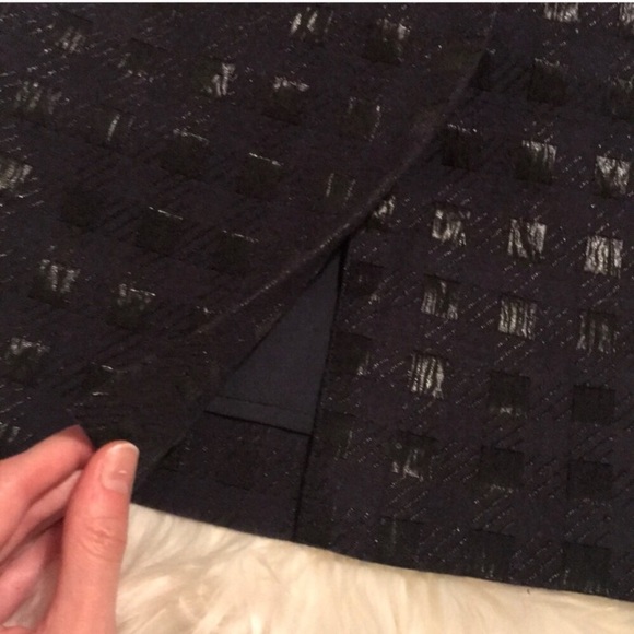 Banana Republic jacquard woven square pencil skirt - Picture 6 of 8